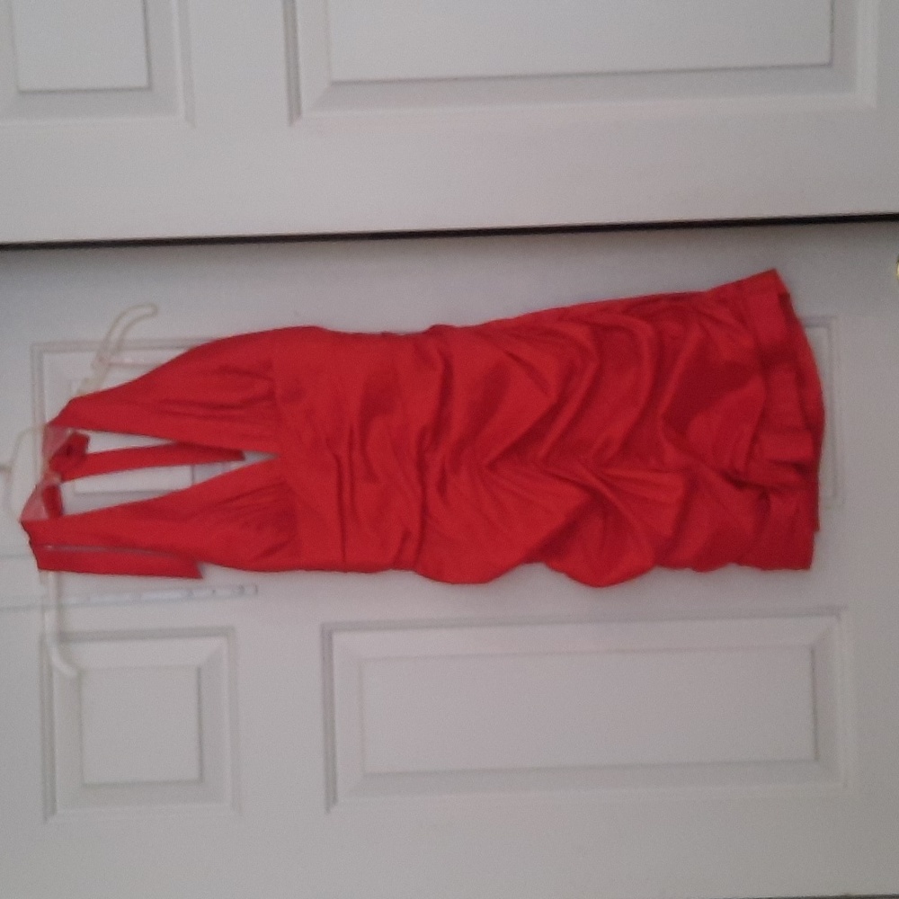 Red dress